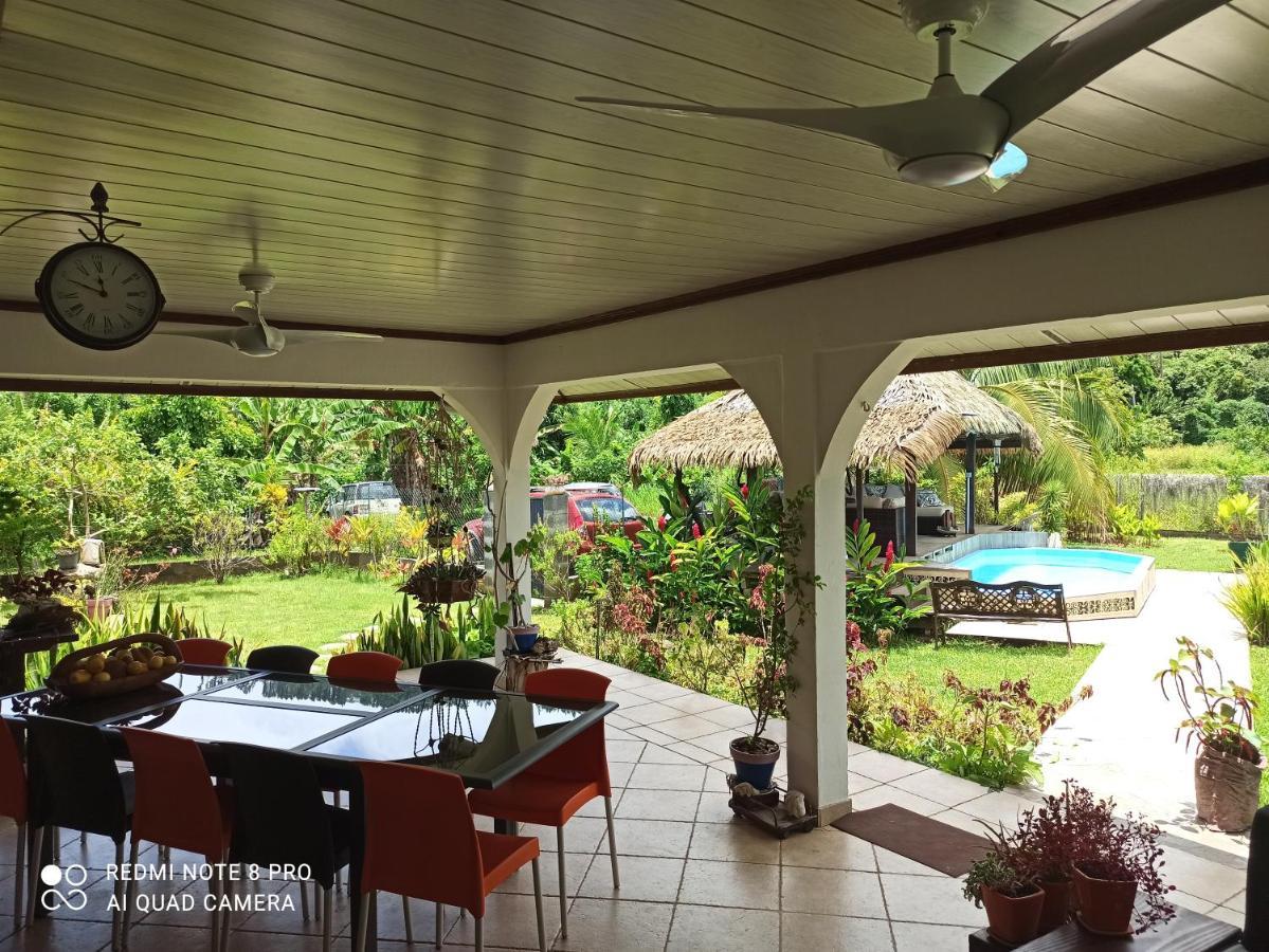 La Maison Du Voyage Tevaitoa Bagian luar foto