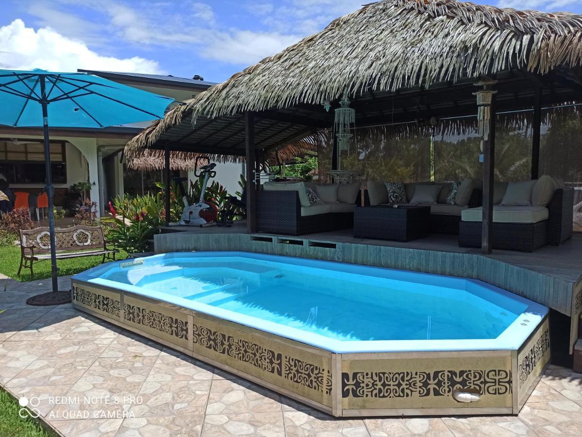 La Maison Du Voyage Tevaitoa Bagian luar foto
