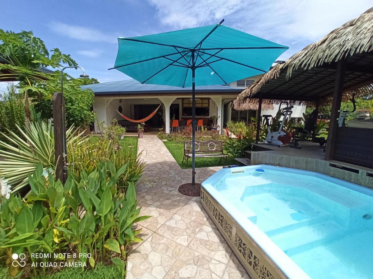 La Maison Du Voyage Tevaitoa Bagian luar foto