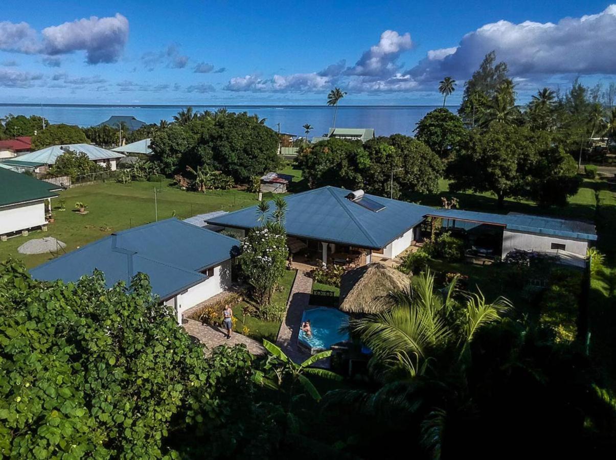 La Maison Du Voyage Tevaitoa Bagian luar foto